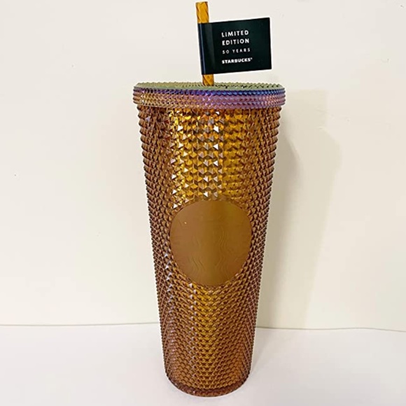 Starbucks Limited Edition 2021 50th Anniversary Copper Studded Tumbler
